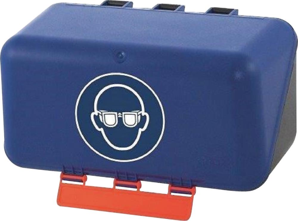 f Aufb.Box SECU Mini Standard blau E/D/E Logistik-Cente Augenschutz 