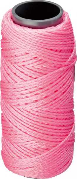 Maurerschnur PP fluoresz.1,3mm 50m pink Overmann